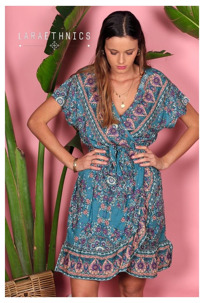 VESTIDO CRUZADO - SAVINA