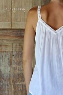 V-NECK TANK TOP - JAMU