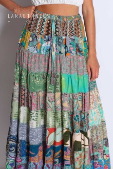PATCHWORK SKIRT - GLAMOUR - PEOPLE