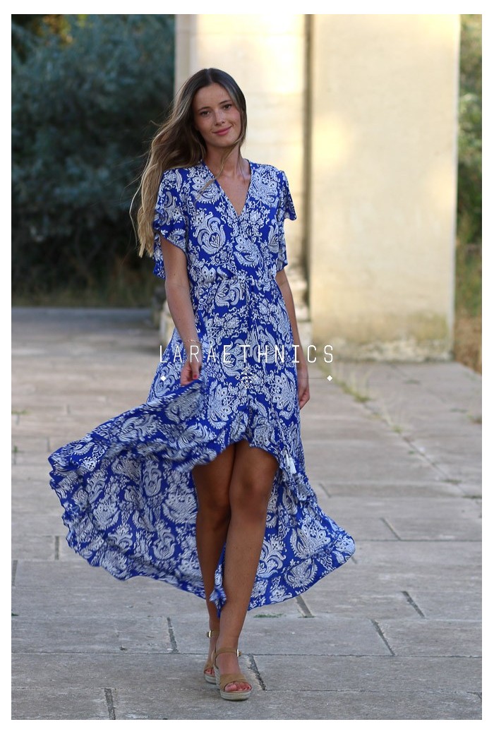 ROBE CACHE COEUR LONGUE - CHLOE