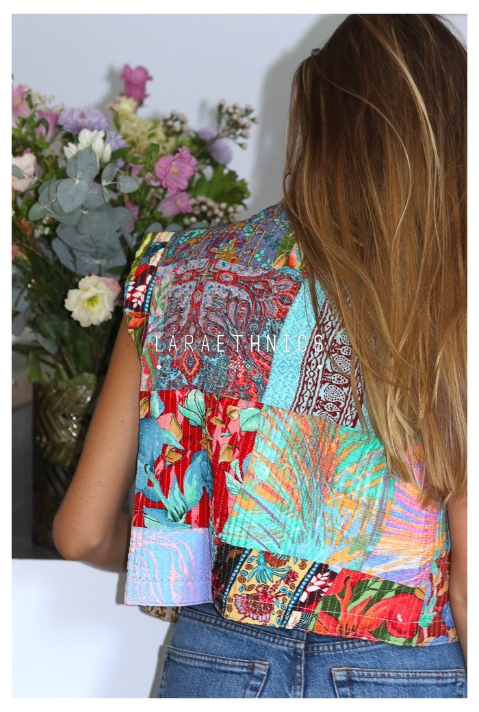 GILET PATCHWORK - ESTRELLA FUTURE