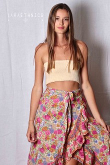 LONG WRAP SKIRT - SHARAH