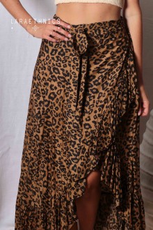 LONG WRAP SKIRT - SHARAH