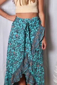 LONG WRAP SKIRT - SHARAH