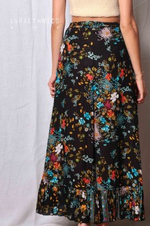 LONG WRAP SKIRT - SHARAH