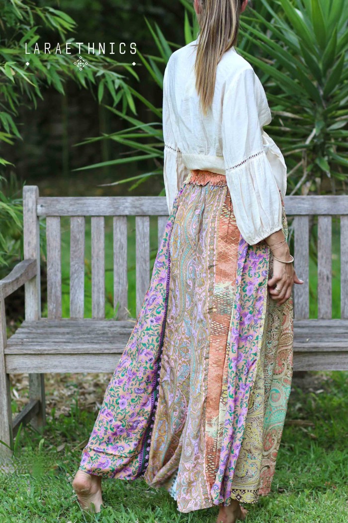 PATCHWORK PANTS - LAGUNA ROSAS