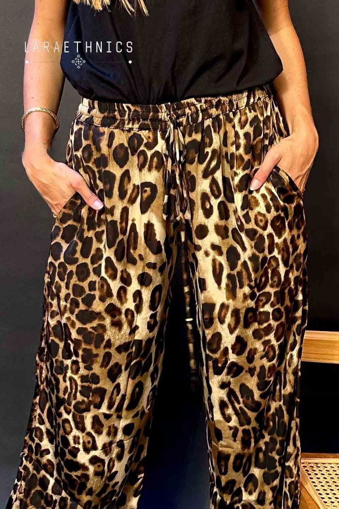 LEOPARD PANTS - DAKOTA