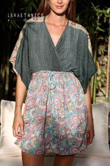 PATCHWORK DRESS - SISTA BAMBOO