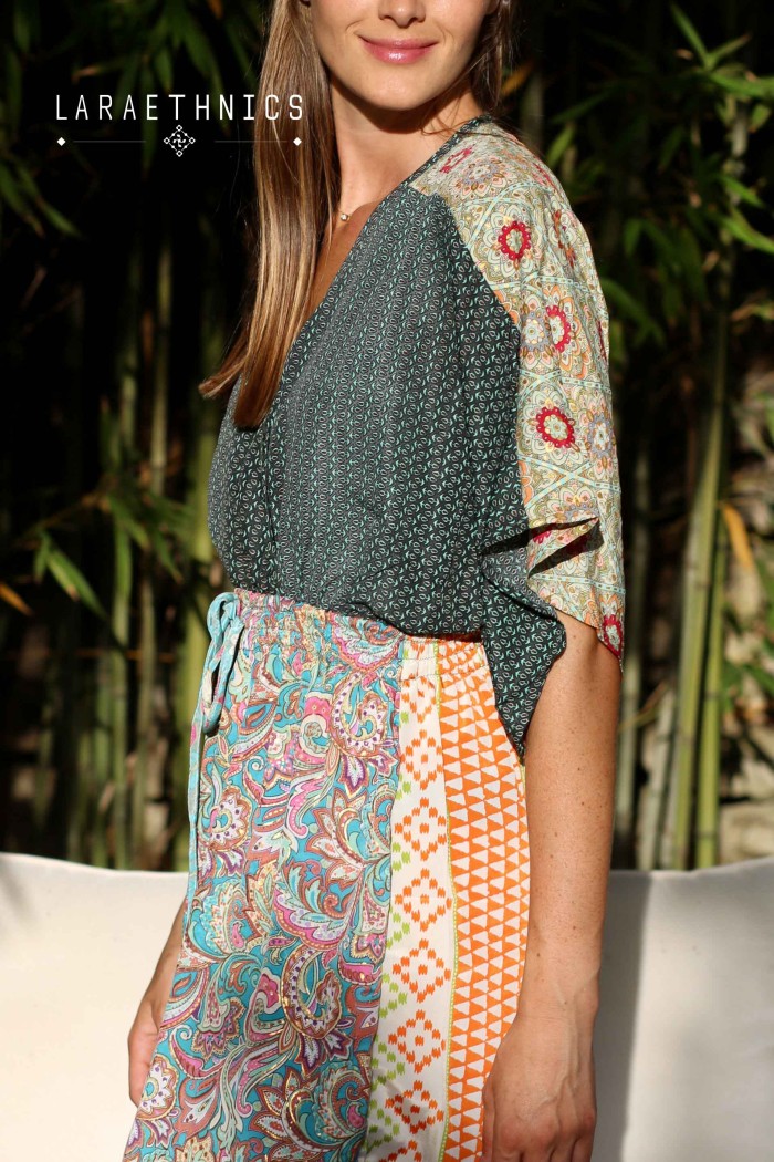 ROBE PATCHWORK - SISTA BAMBOO