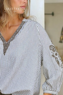 EMBROIDERED BLOUSE - ALMA