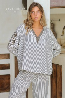 EMBROIDERED BLOUSE - ALMA