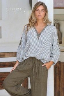 EMBROIDERED BLOUSE - ALMA