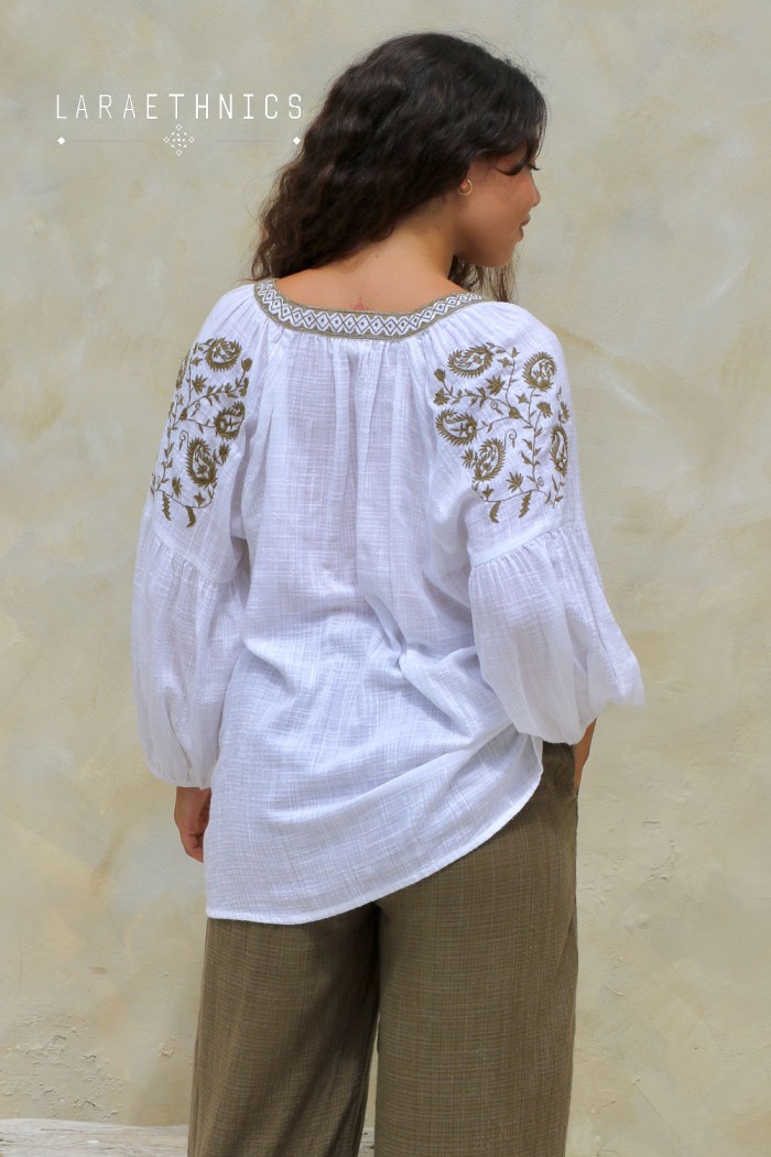 BLOUSE - CANELA