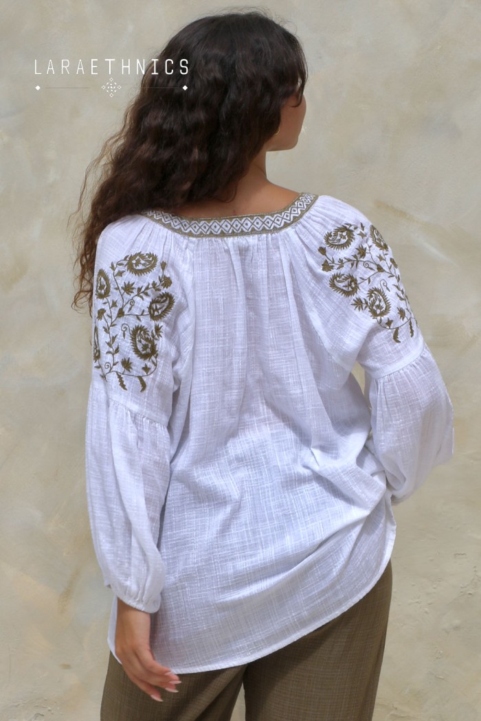 BLOUSE - CANELA