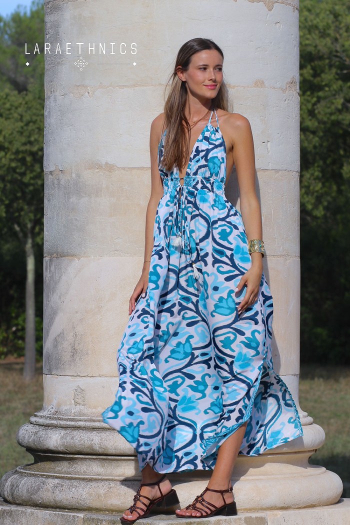 VESTIDO LARGO - CORALIE