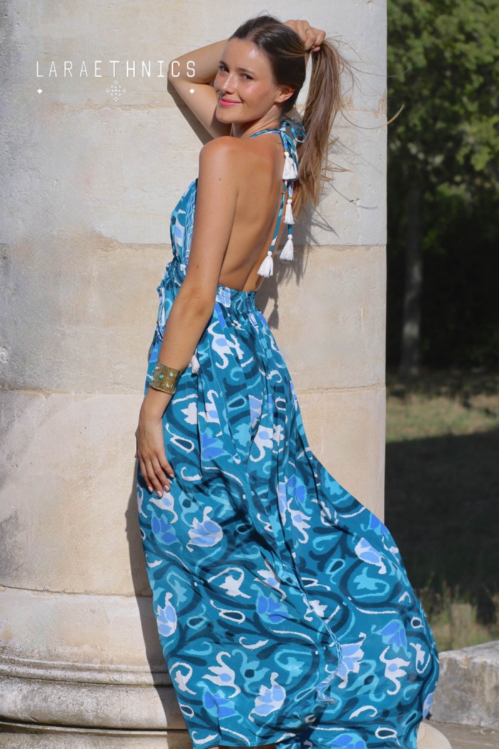 VESTIDO LARGO - CORALIE