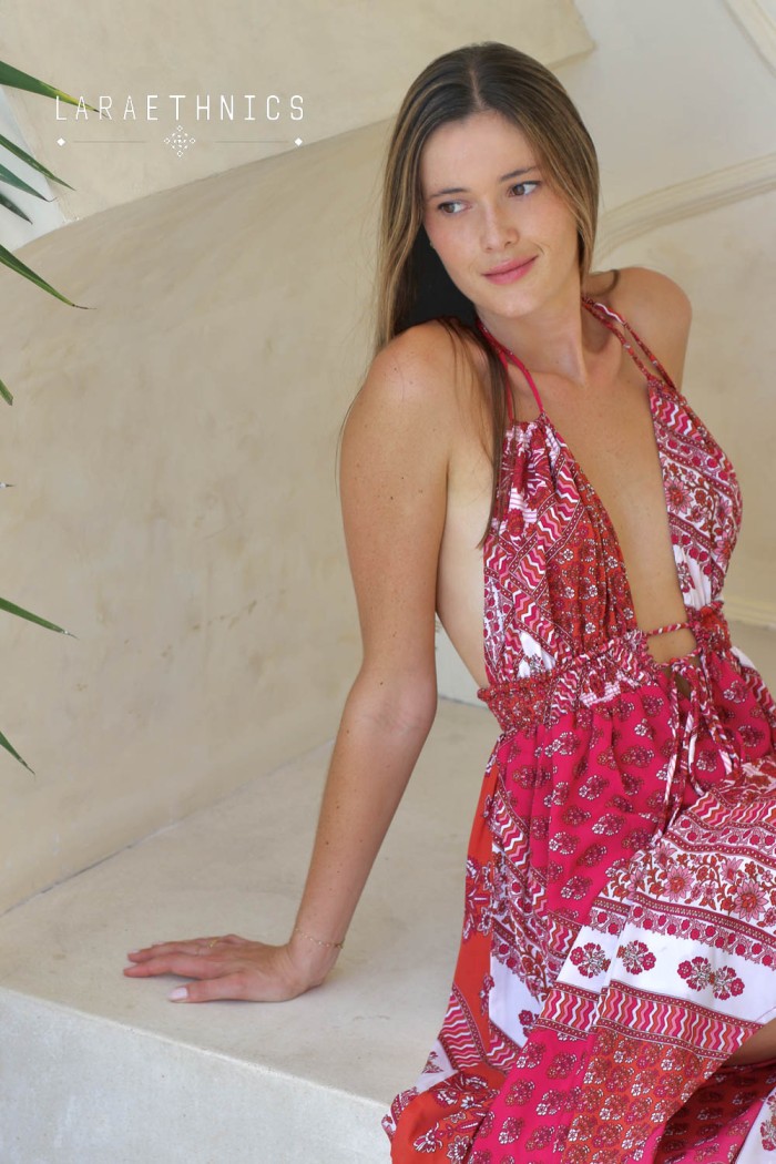 VESTIDO LARGO - CORALIE