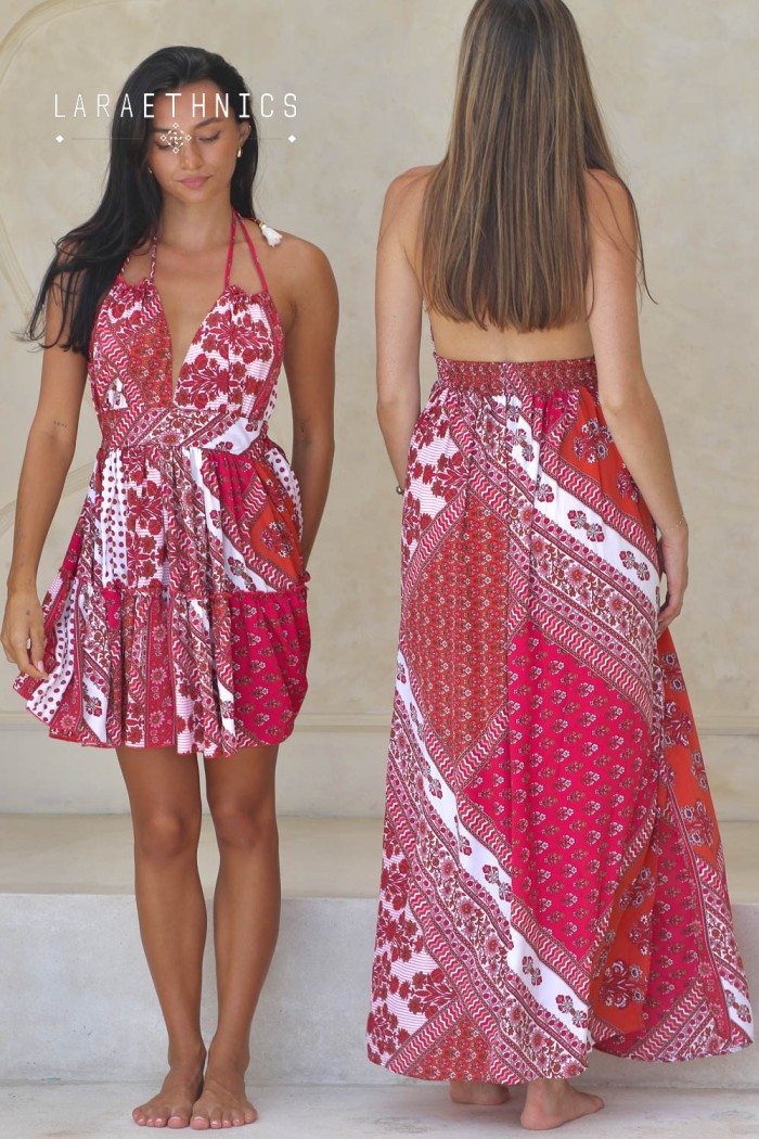 VESTIDO LARGO - CORALIE