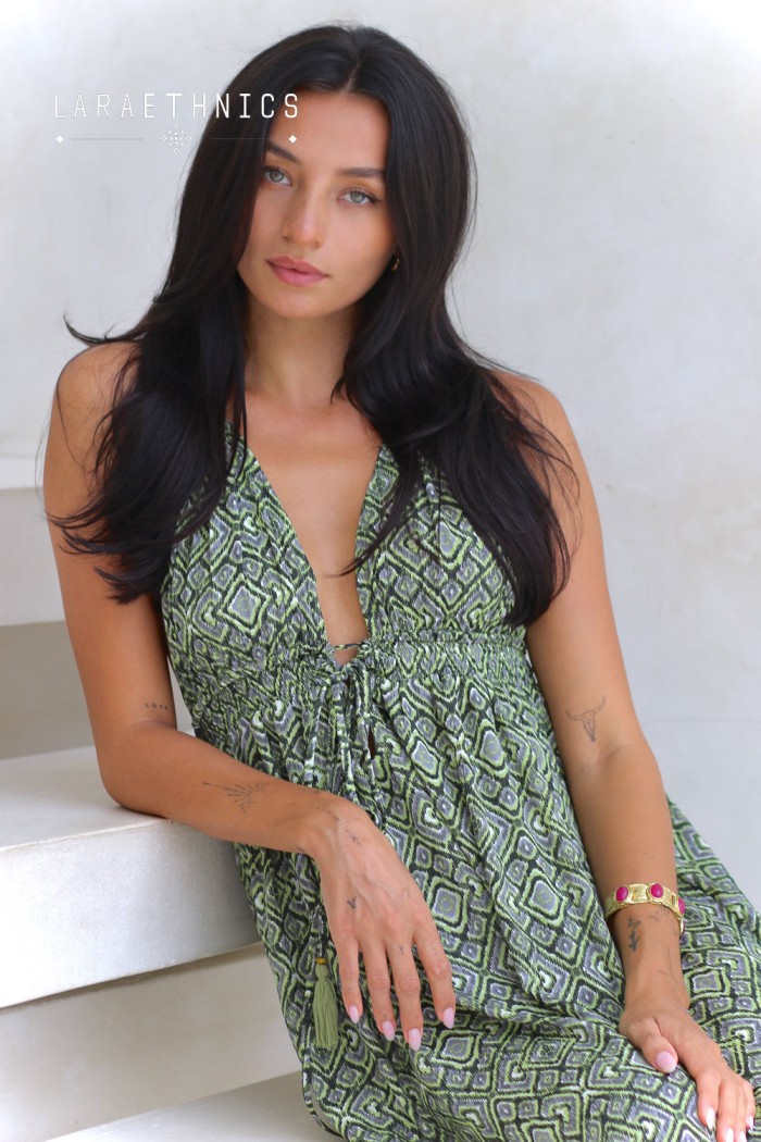 VESTIDO LARGO - CORALIE