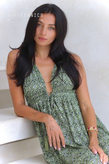 VESTIDO LARGO - CORALIE