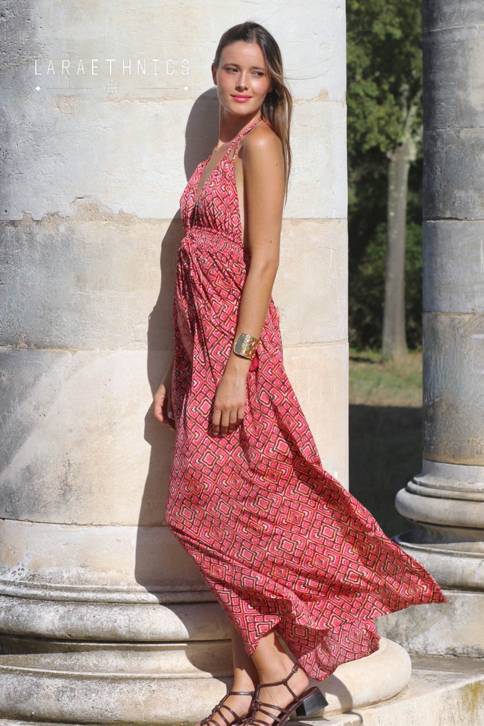 VESTIDO LARGO - CORALIE