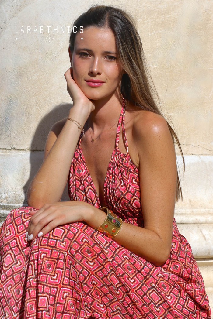 VESTIDO LARGO - CORALIE