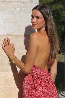 VESTIDO LARGO - CORALIE