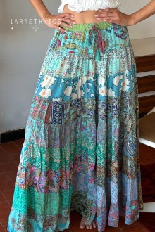 JUPE PATCHWORK - GLAMOUR SEA