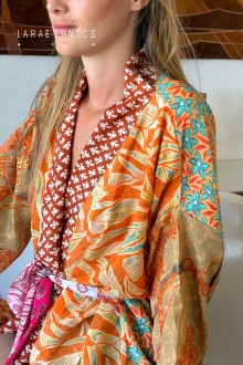 KIMONO PATCHWORK - OCTAVIA SABLE