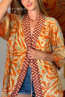 KIMONO PATCHWORK - OCTAVIA SABLE
