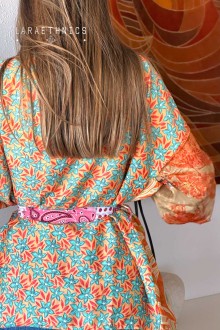 KIMONO PATCHWORK - OCTAVIA SABLE