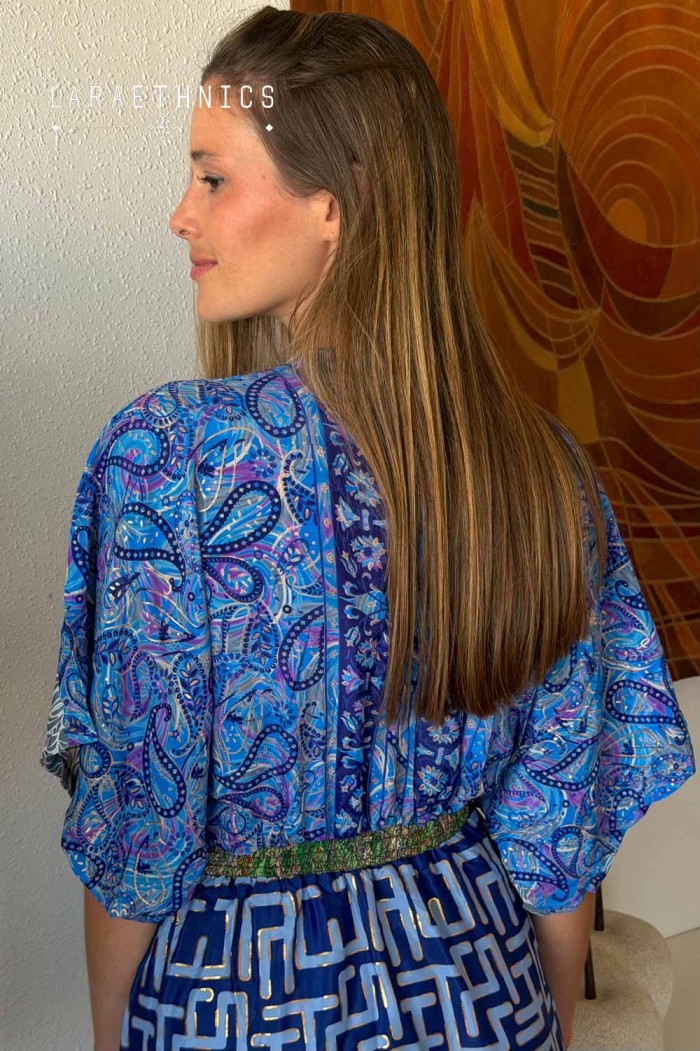 PATCHWORK DRESS - SORELLA DELOS