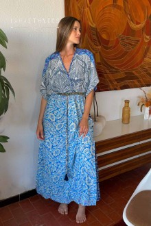 VESTIDO DE PATCHWORK - SORELLA DELOS