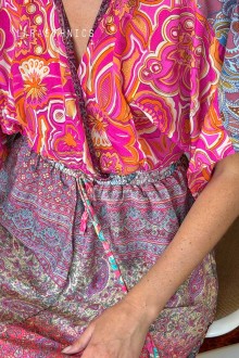 PATCHWORK DRESS - SORELLA JASPE