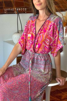 PATCHWORK DRESS - SORELLA JASPE