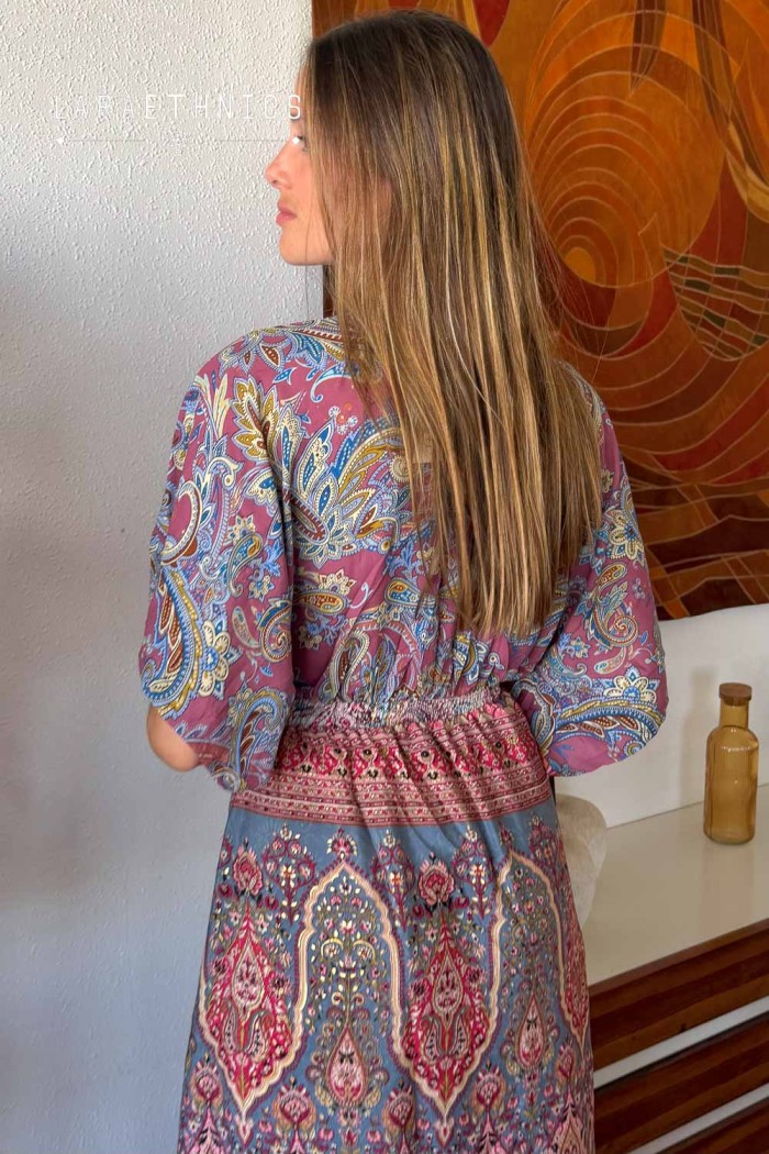 PATCHWORK DRESS - SORELLA JASPE