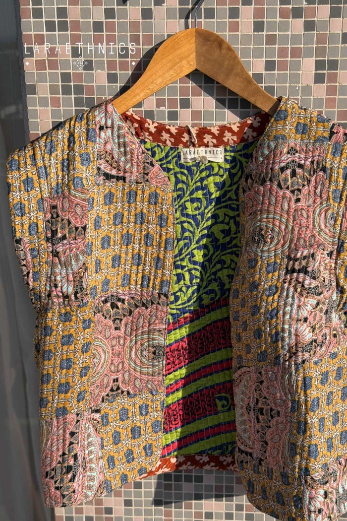 PATCHWORK VEST - ESTRELLA NAOS