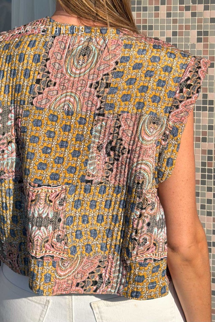 PATCHWORK VEST - ESTRELLA NAOS