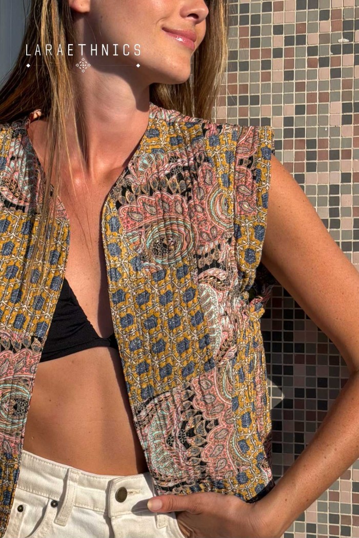 PATCHWORK VEST - ESTRELLA NAOS