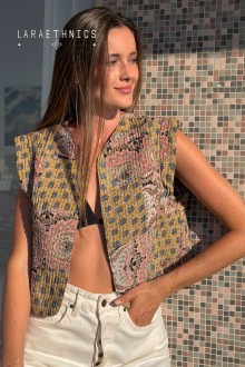 PATCHWORK VEST - ESTRELLA NAOS