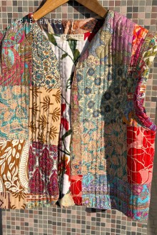 PATCHWORK VEST - ESTRELLA FIDJI