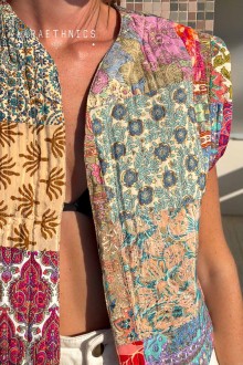 PATCHWORK VEST - ESTRELLA FIDJI