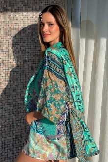 KIMONO DE PATCHWORK - OCTAVIA ALBA