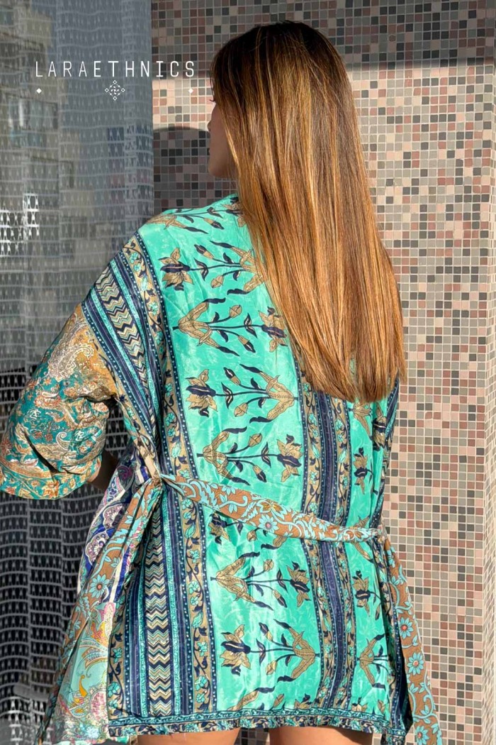 KIMONO DE PATCHWORK - OCTAVIA ALBA