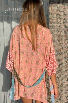 KIMONO DE PATCHWORK - OCTAVIA RUBIS