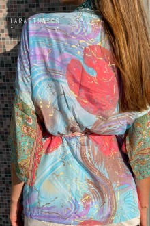 KIMONO DE PATCHWORK - OCTAVIA SHELL