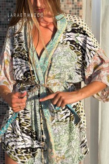 KIMONO DE PATCHWORK - OCTAVIA BRISE
