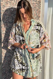 KIMONO DE PATCHWORK - OCTAVIA BRISE