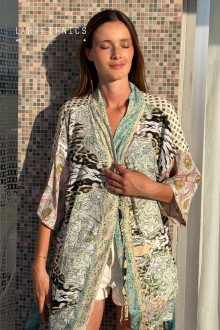 KIMONO DE PATCHWORK - OCTAVIA BRISE