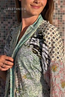 KIMONO DE PATCHWORK - OCTAVIA BRISE